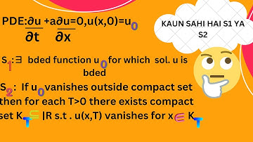 CSIR NET JUNE 2018 (PDE) | LAGRANGE METHOD FOR 1st ORDER PDE
