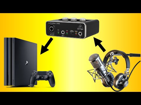 HOW TO SET UP USB Audio Interface With PS4