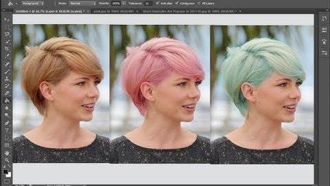 How to Change Hair Color in Photoshop | THE EASIEST WAY!!