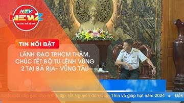 LÃNH ĐẠO TP.HCM THĂM, CHÚC TẾT BỘ TƯ LỆNH VÙNG 2