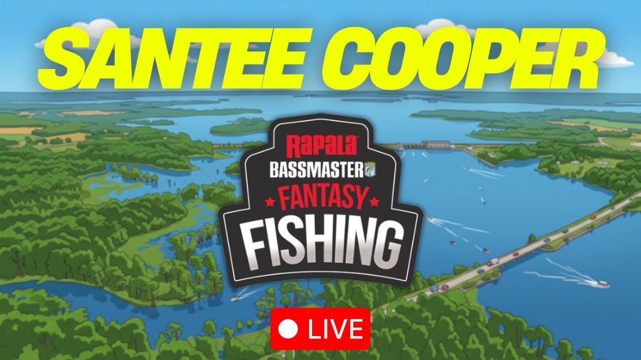 SANTEE COOPER Bassmaster Fantasy Fishing Show 📱