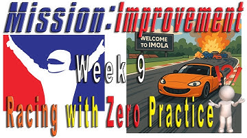 Missieverbetering! Week 9 – Imola. Leren door te doen. Kan ik een parcours leren door erover te r...