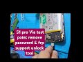 vivo s1 remove password &amp; frp via test point support anlock tool 2024
