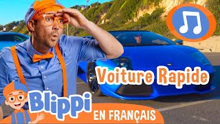 Des voitures rapides | ?Blippi en Français -  Chansons pour enfants