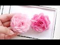 Chiffon Fabric Flower + Tulle Flower DIY