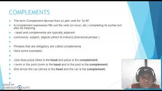 Heads and modifiers