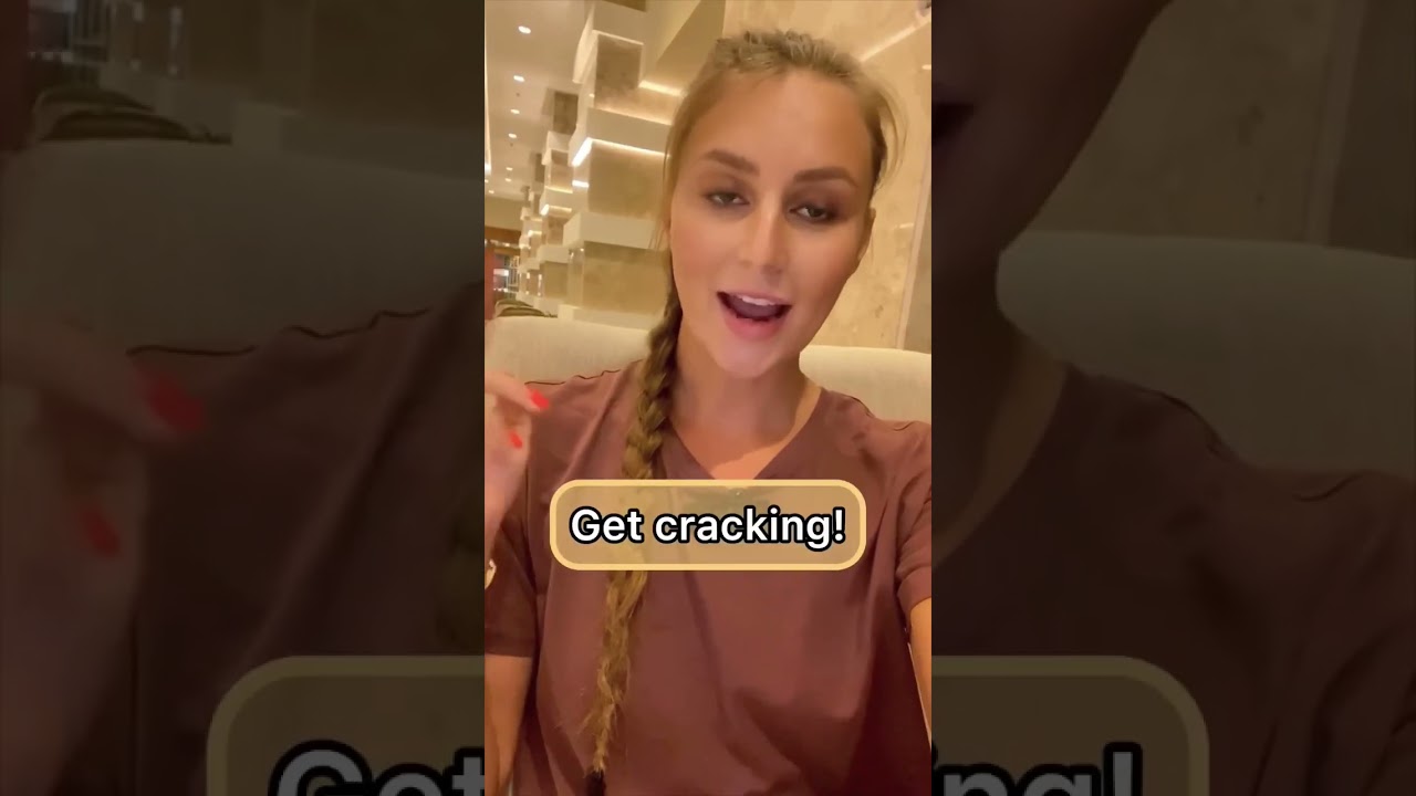 don't always say "hurry up""