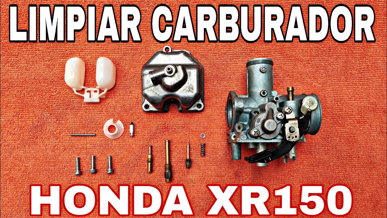 COMO LIMPIAR EL CARBURADOR DE UNA MOTO | HONDA XR150 [El Vielza] 4K