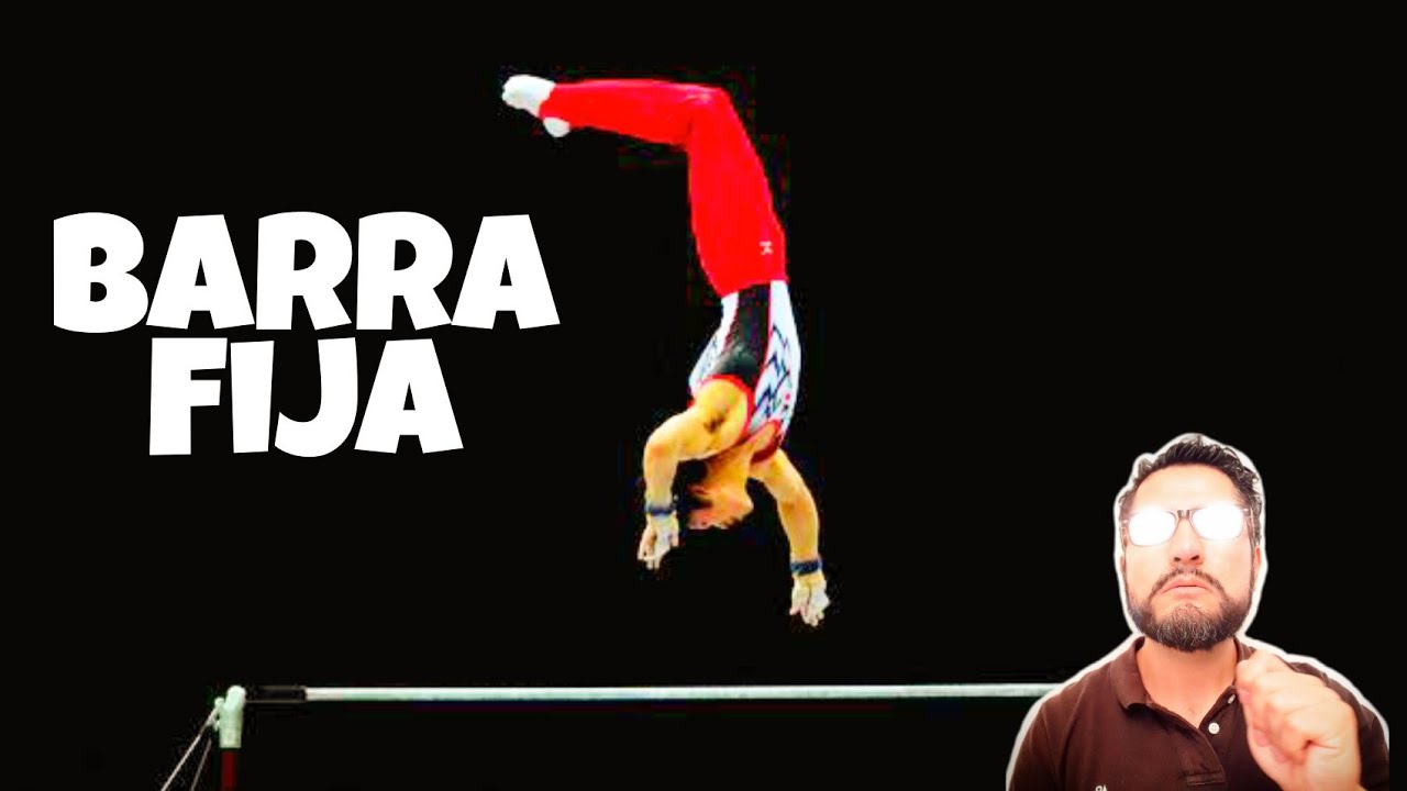 Empresario Empresa seco Barra fija gimnasia artística masculina | barra alta gimnasia artística | gimnasia  artística - YouTube