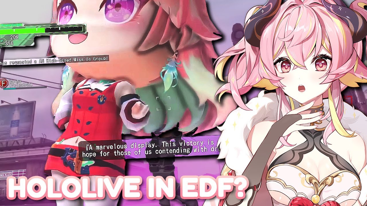 Yuikai VTUBER REACTS to Earth Defense Force 6 Review | Monoxide Poisoning™ By SsethTzeentach