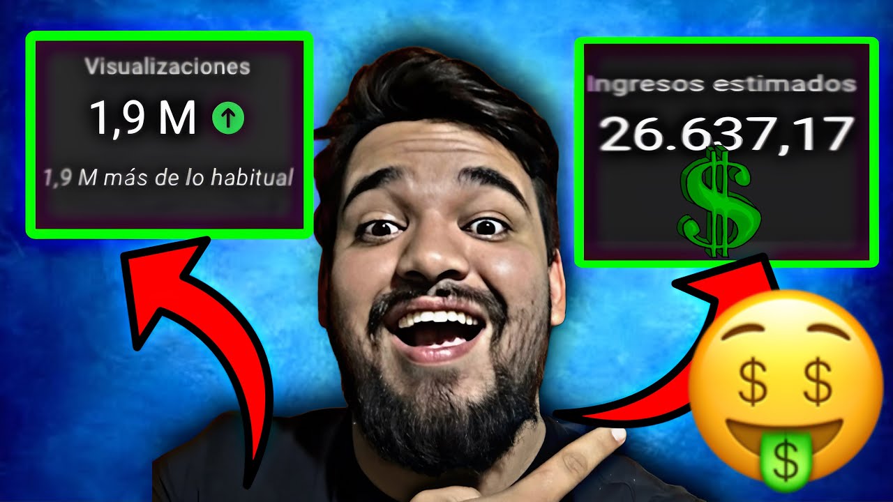 CUANTO PAGA YOUTUBE POR UN MILLÓN DE VISITAS YouTube