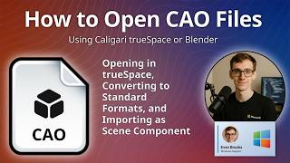 How to Open CAO Files (Caligari trueSpace 3D Object)