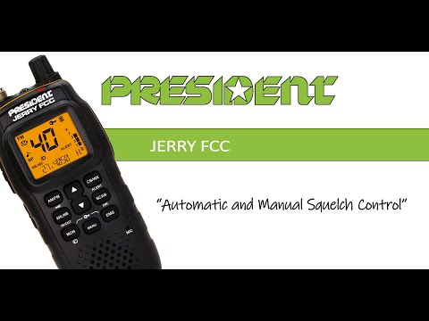 Jerry FCC Automatic and Manual Squelch Control