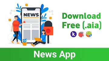 Professional News App AIA File For Kodular - Download  Free Kodular AIA File