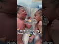 Newborn baby feeling hungry just after birth👩&zwj;🍼🍼👶#nurse #baby #babygirl #newborn #babycare