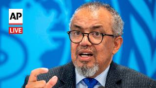LIVE: WHO chief holds a briefing on hantavirus