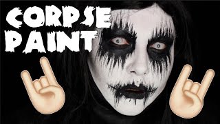 The black metal corpse makeup tutorial 