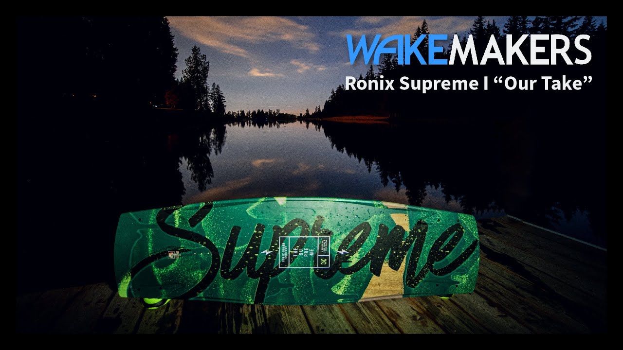 Ronix Supreme / Supreme Wakeboard Package | WakeMAKERS
