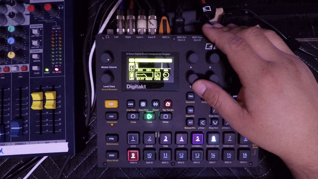 Slow LFO | Elektron Digitakt Filter Stutter 1