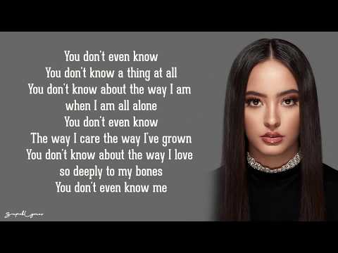 Faouzia - You Don't Even Know Me (Lyrics)