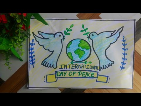 Featured image of post Easy World Peace Day Drawing Its international day of peace in september