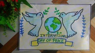 Featured image of post Simple World Peace Drawing Choose your favorite world peace drawings from millions of available designs