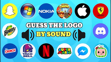 Guess logo by their Sound / logo theme Sound / logo quiz #quiz #logoquiz #logo