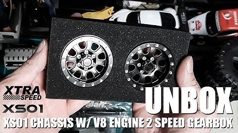 Xtra Speed XS01 Chassis w/ V8 Engine 2 Speed Gearbox - Unboxing & Test by RC Play Ground