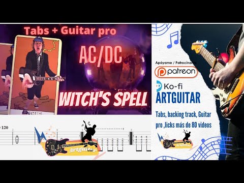 AcDc - Witch's Spell - Guitar CoverTabs