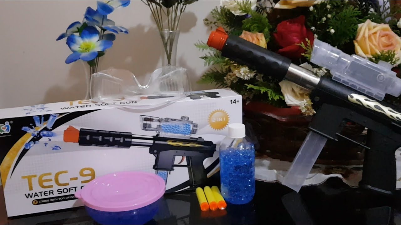 Brinquedo Pistola Airsoft de Gel + 800 Bolinha Gel Brinquedo