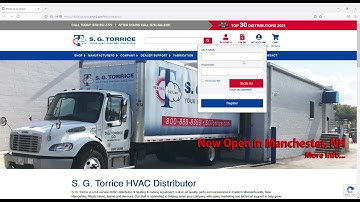 New Website Registration Video