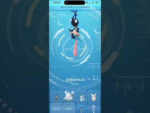 NEW MEGA GRENINJA IN POKEMON GO!!! #shorts #pokemon