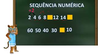 Sequência numérica para o 3º ano do fundamental