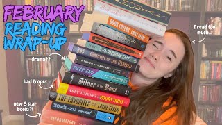 February 2025 Reading Wrap-Up || Deinfluencing you from reading too many books because I did.