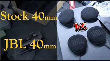 Comparing Cardo Stock 40mm Against the Cardo JBL 40mm