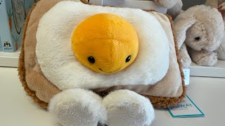 Jellycat Egglantine Egg on Toast - the cutest details! - YouTube