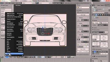 Car Modelling in Blender 2.55 - Preparation