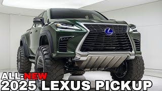 New 2025 Lexus Pickup Unveiled - Finally! The most powerful pickup?