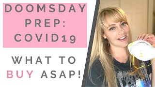 DOOMSDAY PREPPER TIPS FOR COVID 19: What To Stockpile To Survive The Coronavirus! | Shallon Lester