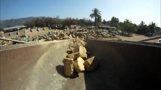 Birds Eye View Of An End Dump