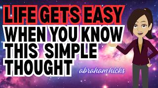Let Life Be Easy, Even When It's Falling Apart ✨ ABRAHAM HICKS