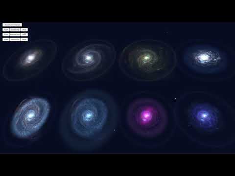 Unity Plugin Space Galaxys And Nebula Creator---Preview