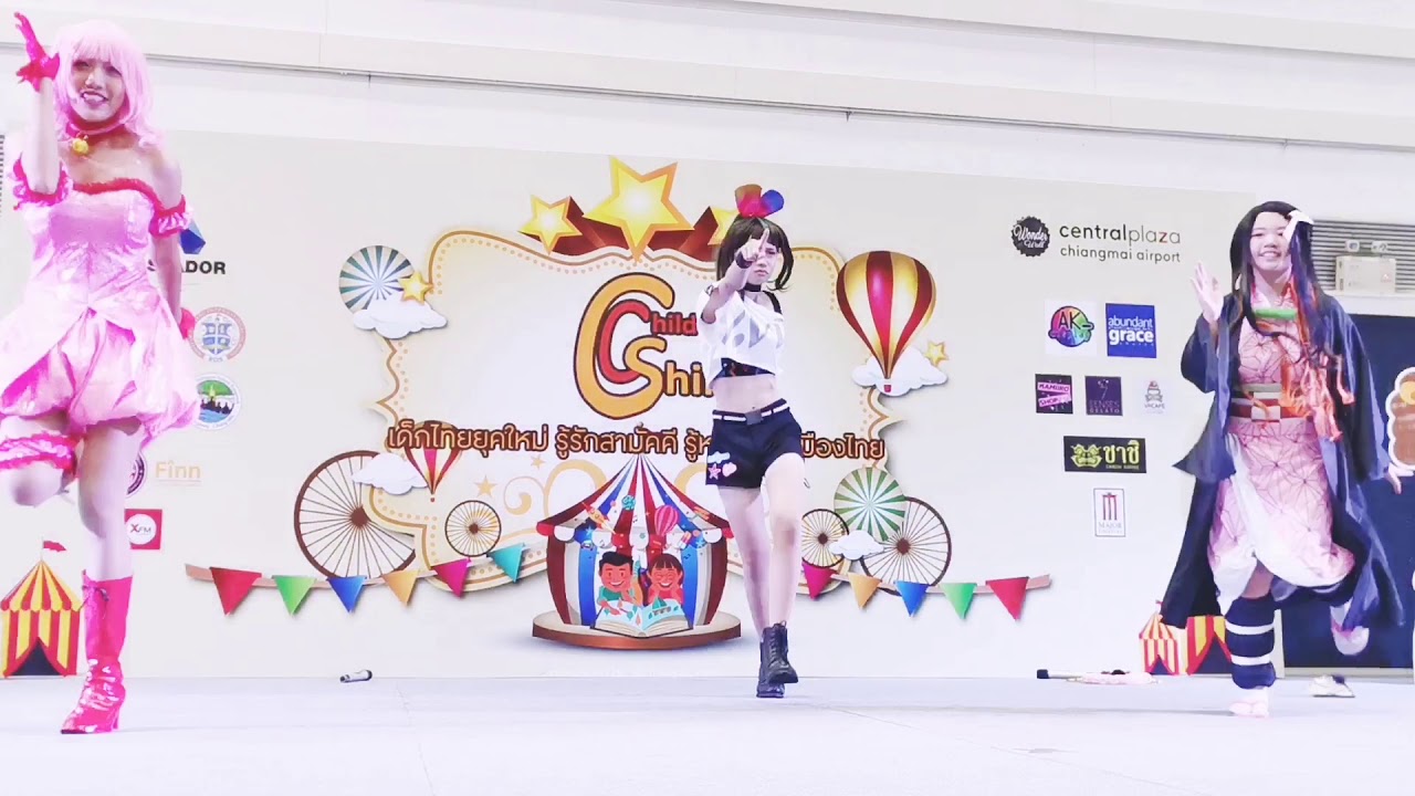 LADYBABY「ニッポン饅頭 / Nippon Manju​ - Cover Dance​ -​ (Kizuna​ Ai​ & Momomiya Ichigo &​ Kamado​ Nezuko)​