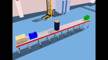 ZLP (Zero Line Pressure) Conveyor - Video 2 (3D Model Video) - Conveyor Systems Ltd