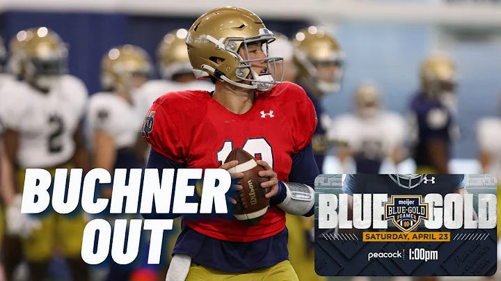 Notre Dame football show: QB Tyler Buchner out for...