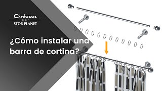 Colocar barra para cortinas - Bricomanía 