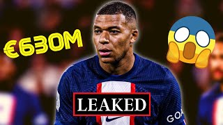 Information WOW! Kylian Mbappe's Huge PSG Contract Leaked | €630m Gross Salary | Biggest Contract | Highest Paid News