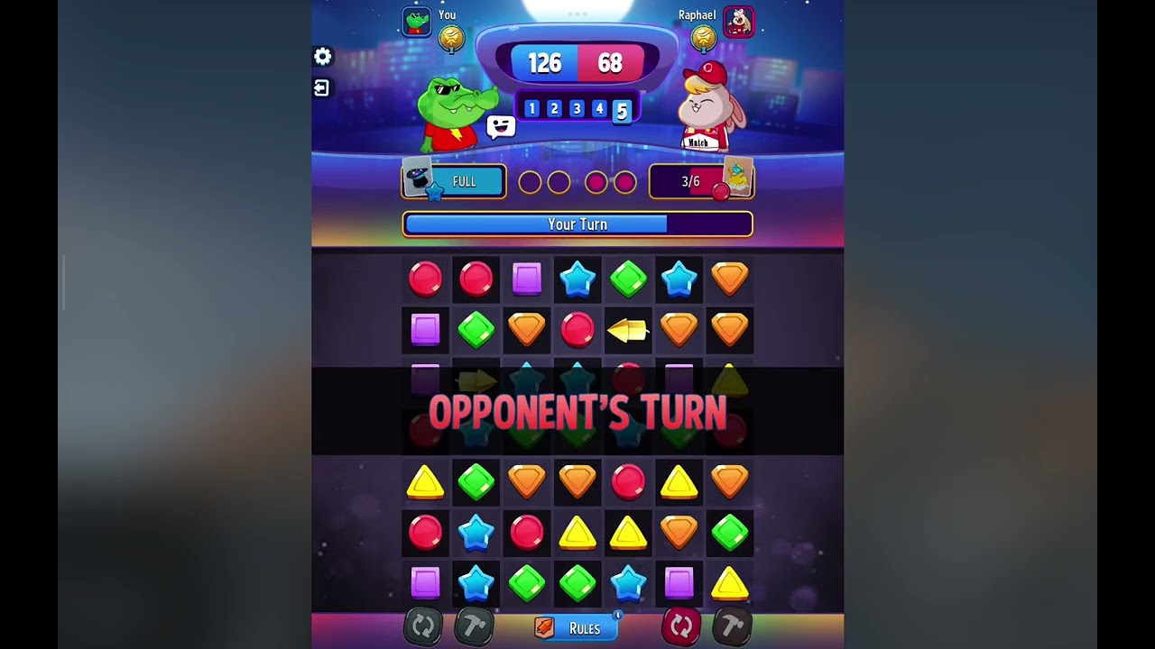 PLAYING MATCH MASTERS , BECAUSE I'M BORED