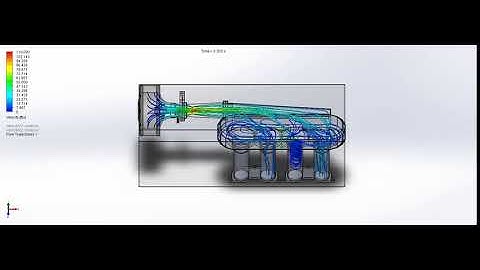 2017-18 WSU FSAE Intake Transient Flow Simulation