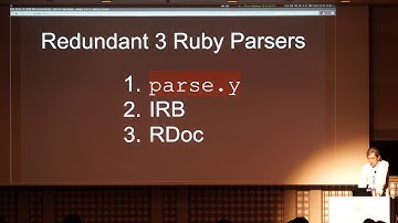 [EN] Ruby Parser In IRB 20th Anniversary...Now Let Time Resume / ITOYANAGI Sakura @aycabta